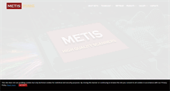 Desktop Screenshot of metis-group.com